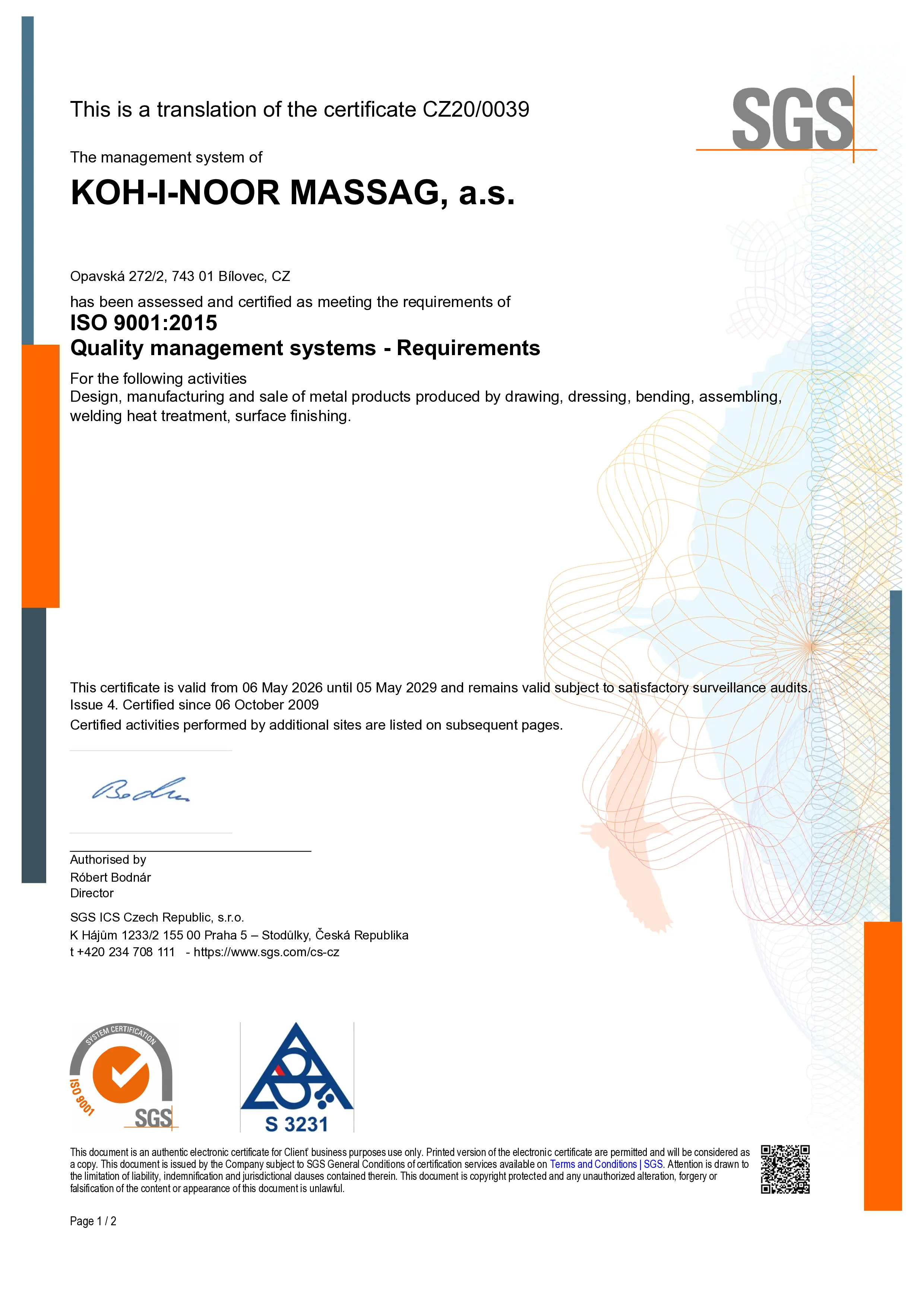 ISO 9001:2015